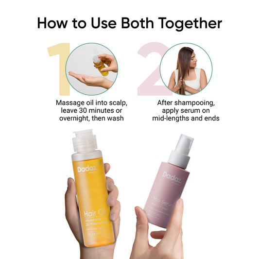 Dadaz Pharma Hair care products - Hair Oil & Hair Serum