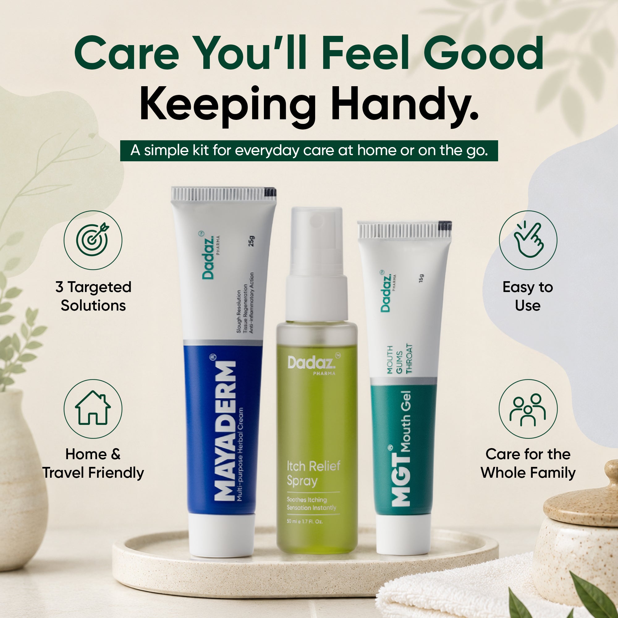 Dadaz Pharma Home Care Kit
