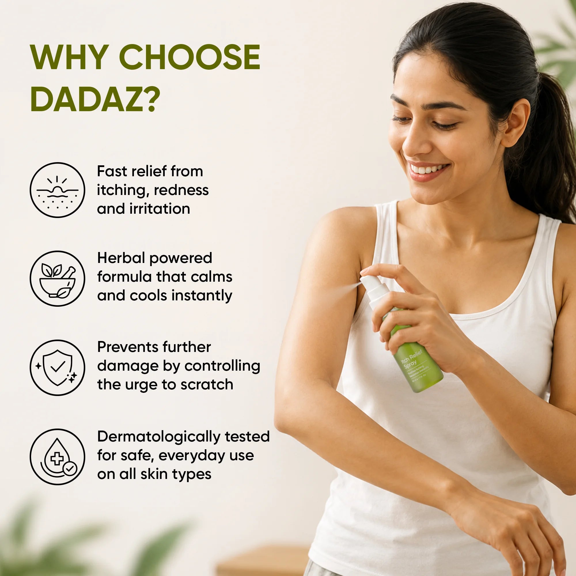 Dadaz Pharma Itch Relief Spray