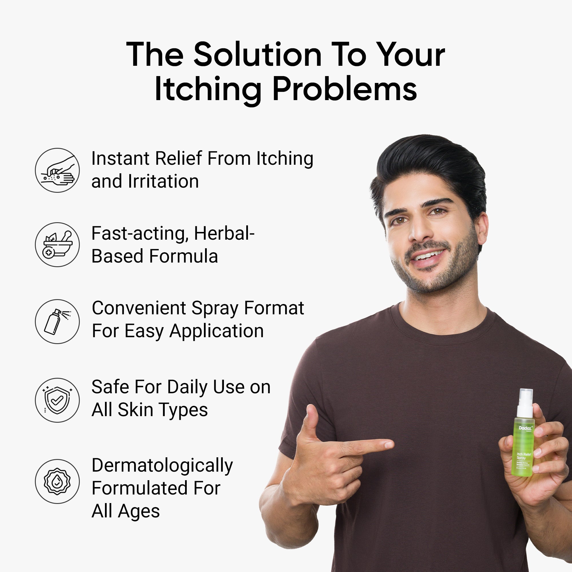 Dadaz Pharma Itch Relief Spray